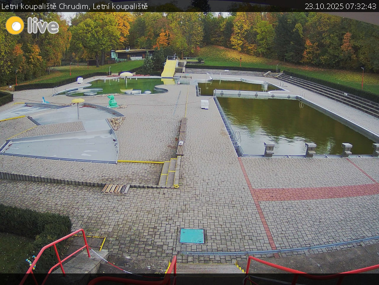 Letni koupaliště Chrudim - Letní koupaliště - 23.10.2025 v 07:32 Letni koupaliště Chrudim - Letní koupaliště - 23.10.2025 v 07:32