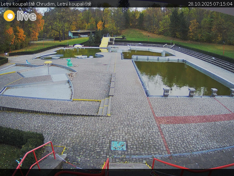 Letni koupaliště Chrudim - Letní koupaliště - 28.10.2025 v 07:15 Letni koupaliště Chrudim - Letní koupaliště - 28.10.2025 v 07:15