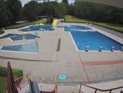 Summer swimming pool