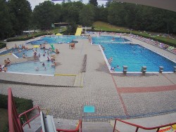 Summer swimming pool