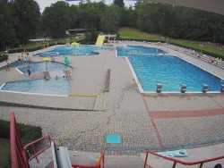Summer swimming pool
