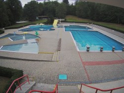 Summer swimming pool