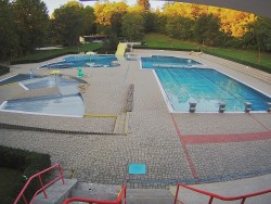 Summer swimming pool