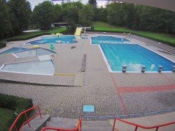 Summer swimming pool