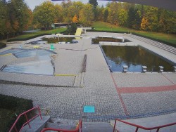 Summer swimming pool