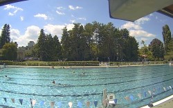 Outdoor swimming pool