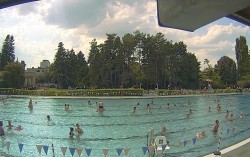 Outdoor swimming pool