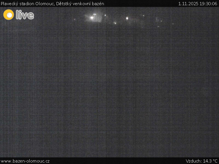Plavecký stadion Olomouc - Dětstký venkovní bazén - 1.11.2025 v 19:30 Plavecký stadion Olomouc - Dětstký venkovní bazén - 1.11.2025 v 19:30