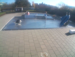 Dětstký venkovní bazén