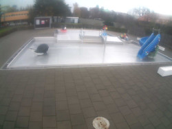 Dětstký venkovní bazén