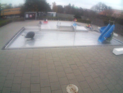 Dětstký venkovní bazén