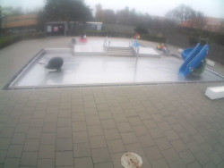 Dětstký venkovní bazén