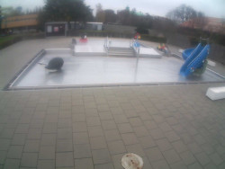 Dětstký venkovní bazén