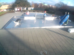 Dětstký venkovní bazén