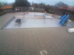 Dětstký venkovní bazén