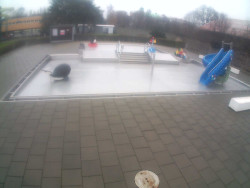 Dětstký venkovní bazén