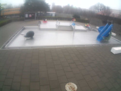 Dětstký venkovní bazén