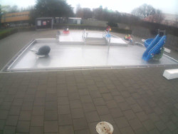 Dětstký venkovní bazén