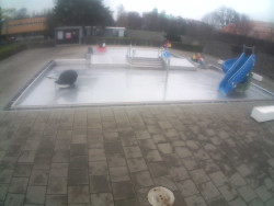 Dětstký venkovní bazén