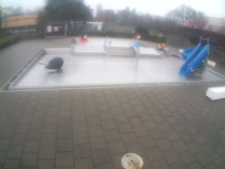 Dětstký venkovní bazén