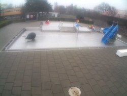 Dětstký venkovní bazén