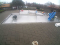 Dětstký venkovní bazén