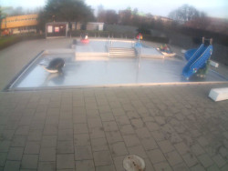 Dětstký venkovní bazén