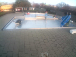 Dětstký venkovní bazén