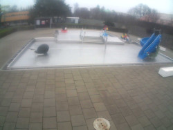 Dětstký venkovní bazén