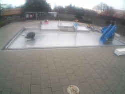 Dětstký venkovní bazén