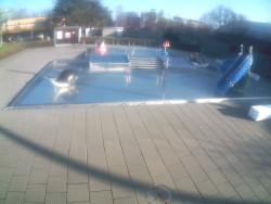 Dětstký venkovní bazén