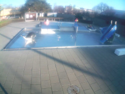 Dětstký venkovní bazén