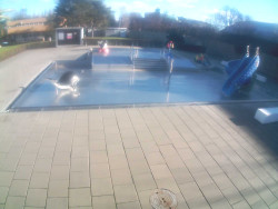 Dětstký venkovní bazén