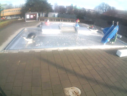 Dětstký venkovní bazén