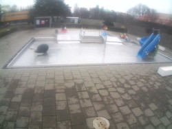 Dětstký venkovní bazén