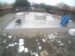 Dětstký venkovní bazén