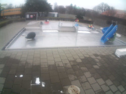 Dětstký venkovní bazén