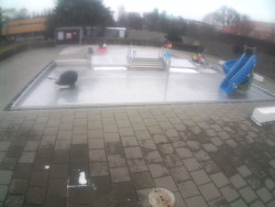 Dětstký venkovní bazén