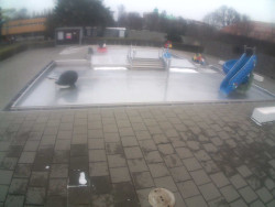 Dětstký venkovní bazén