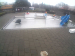 Dětstký venkovní bazén