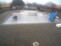 Dětstký venkovní bazén