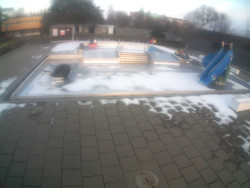 Dětstký venkovní bazén