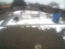 Dětstký venkovní bazén