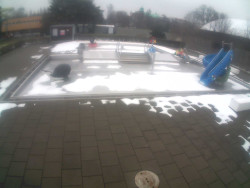 Dětstký venkovní bazén