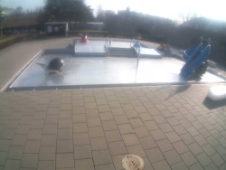 Dětstký venkovní bazén