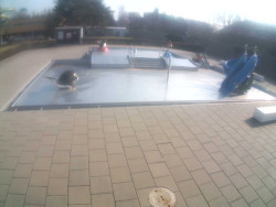 Dětstký venkovní bazén