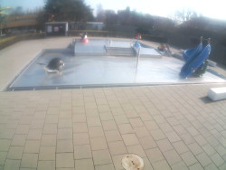 Dětstký venkovní bazén