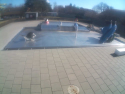 Dětstký venkovní bazén