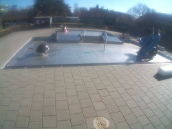 Dětstký venkovní bazén