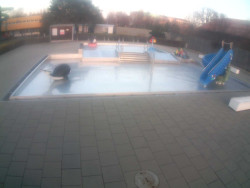 Dětstký venkovní bazén